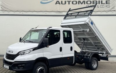 Iveco 65C16 3,0 D DOKA/Kipper/2xAHK -Klima-