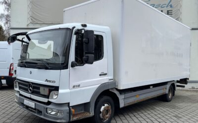 Mercedes-Benz Atego 816 (3-Sitze) Koffer / LBW
